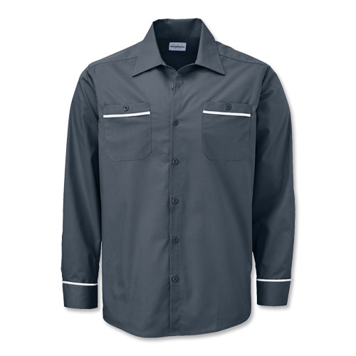 WearGuard® Long-Sleeve Enhanced-Visibility Work Shirt