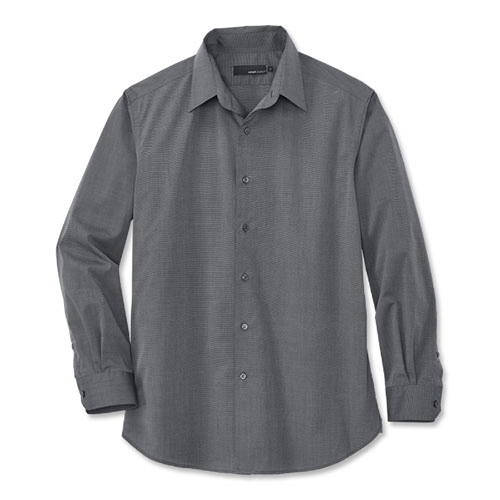 A.Mark Studio™ Men's Long-Sleeve End-On-End Dress Shirt