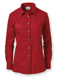 WearGuard® Women's Long-Sleeve Poplin Shirt