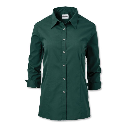 WearGuard® Women’s 3/4-Sleeve Poplin Shirt