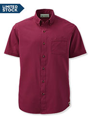Men's Eco Short-Sleeve Button-Down Collar Shirt 