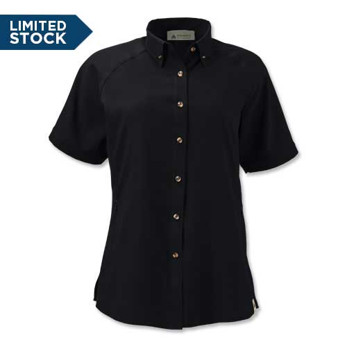 Women's ReTerra™ Eco Short-Sleeve Button-Down Collar Shirt
