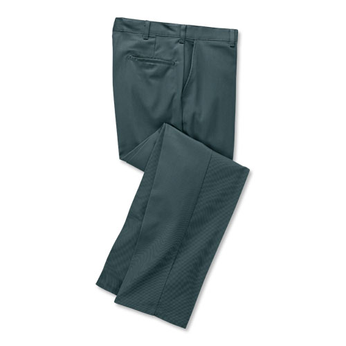 ARAMARK Flat-Front Twill Pants