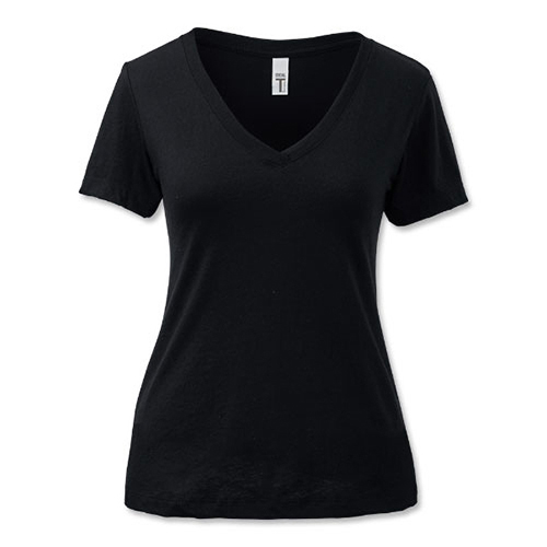 Women's Super Soft V-Neck, Short-Sleeve T-Shirt