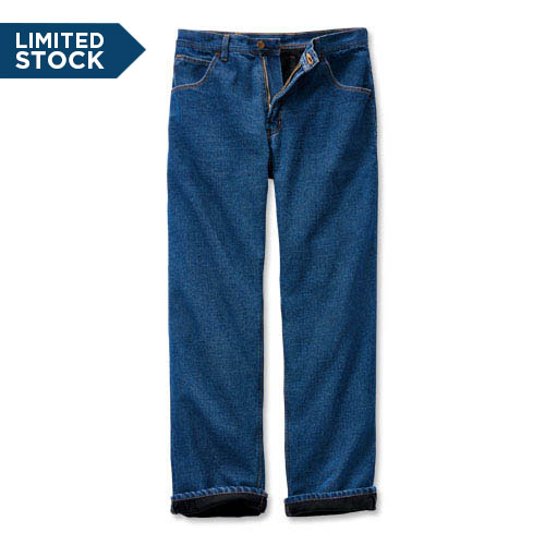 Lined Five Pocket Jeans