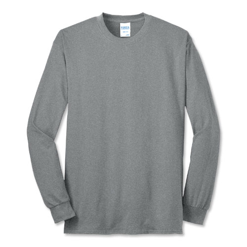 39550 Port Co Long-Sleeve Blended Cotton T-Shirt from Aramark