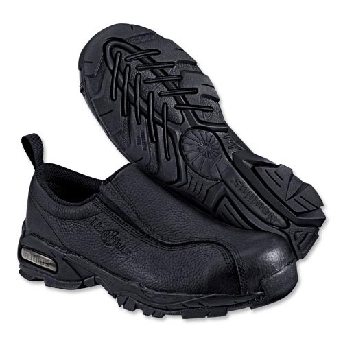 (N1630)  Nautilus® Men's Black Steel Toe ESD Slip On