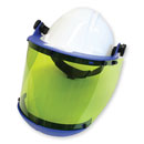 Face Shield With Hard Hat