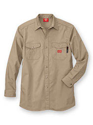 Dickies® Flame-Resistant Snap-Front Shirt