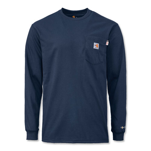 5843 Carhartt® FR Force Cotton Long-Sleeve T-Shirt from Aramark