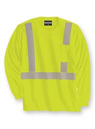 WearGuard® Long-Sleeve Class 2 High-Visibility T-Shirt