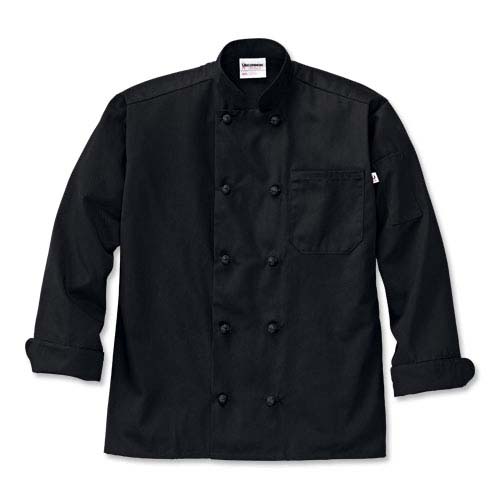 7362 Long-Sleeve Classic Knot-Button Chef Coat from Aramark