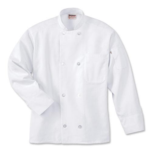 XXL MENS WHITE DOUBLE BREASTED CHEF CHEFS CATERING JACKET SZ XL 2FCC 