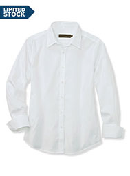 A.Mark Studio® Women's  Long-Sleeve Executive Oxford Shirt