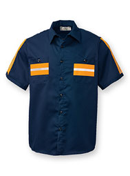 Vestis™ Short-Sleeve Enhanced Visibility Cotton Shirt