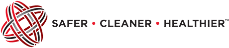 image of logo that reads Healthier Safer Cleaner