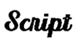 Image of Script text